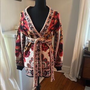 Farm Rio Knit Wrap Cardigan